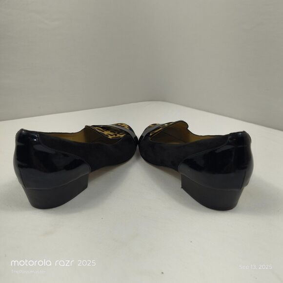 Women's ISOLA Pumps Leopard Print Slip-On Heels US Size 8.5 - Picture 4 of 13